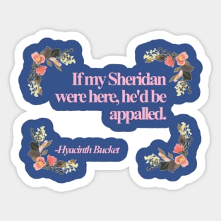 Hyacinth Quotes Sticker